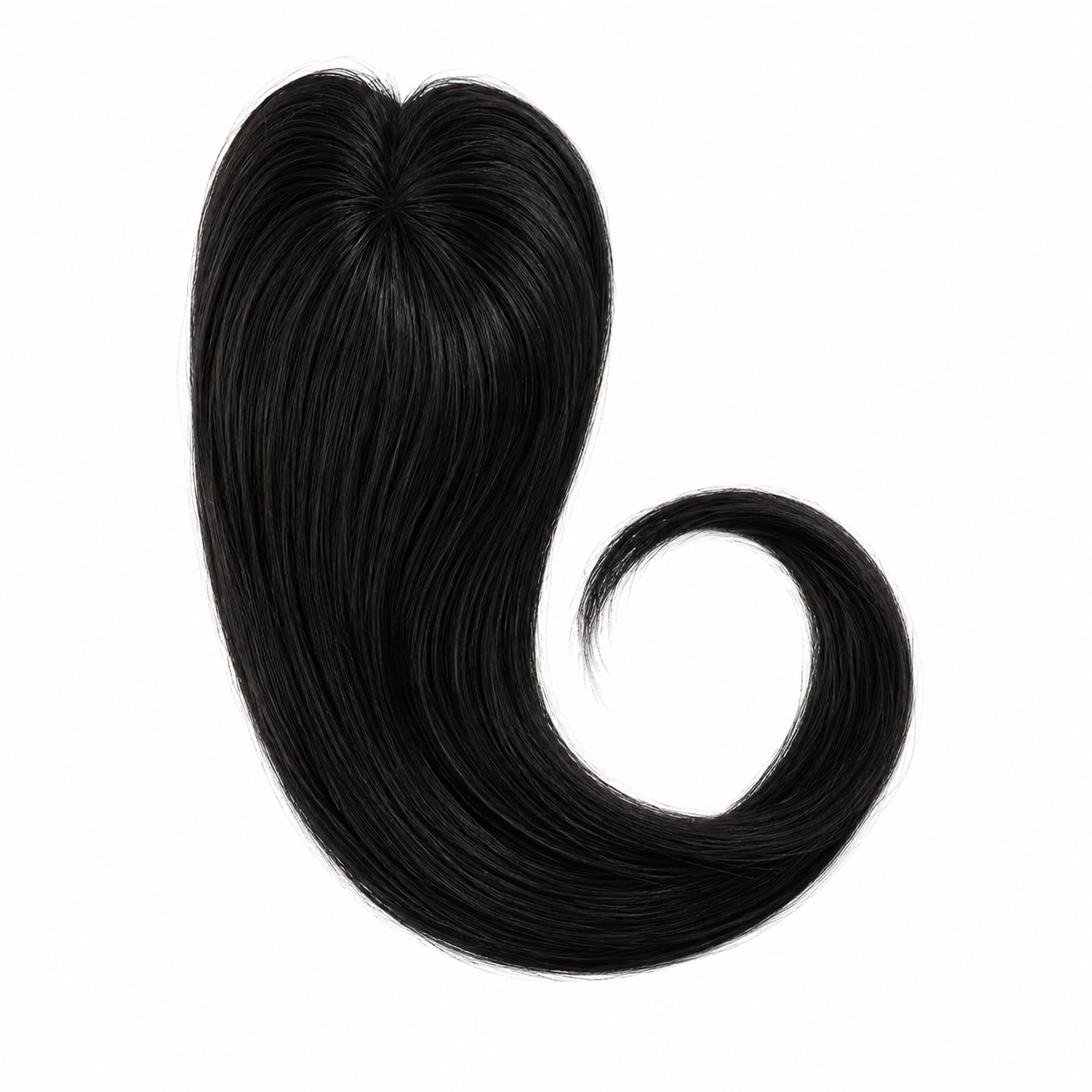 Stranded Clip In Hair Topper 100% Human Hair