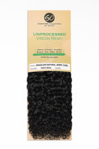 Signature Collection by Echo Unprocessed 100% Virgin Brazilian Human Hair Jerry Curl: