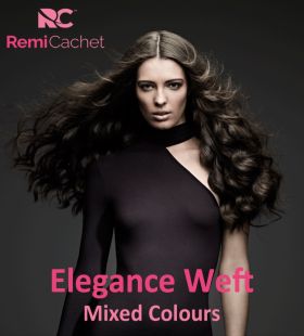 Remi Cachet Elegance FLAT WEFT  Human Hair - 20 inch FULL PACK