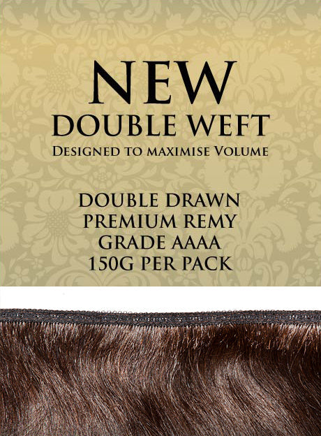 Beauty Works Gold Double Weft 150g