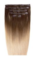 Beauty Works Double Hair Set Clip in Extensions 18 inch