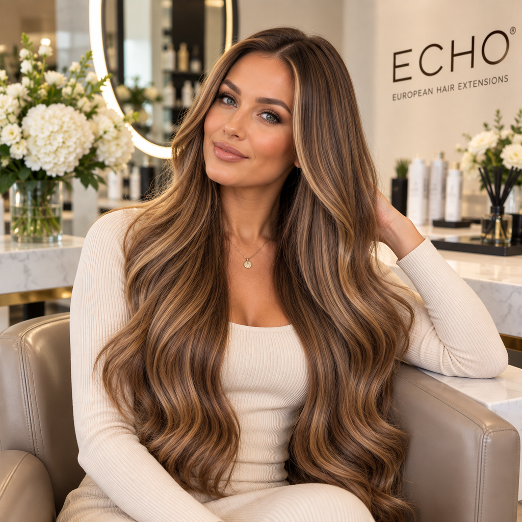 ECHO European Weft Hair Extensions | Long Lengths 20–26 Inch