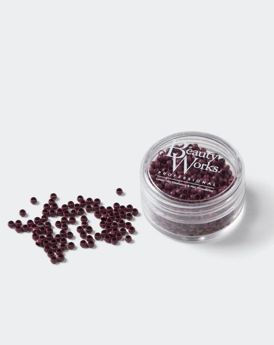 Beauty Works Nano Micro Rings - Red 1000 Pieces