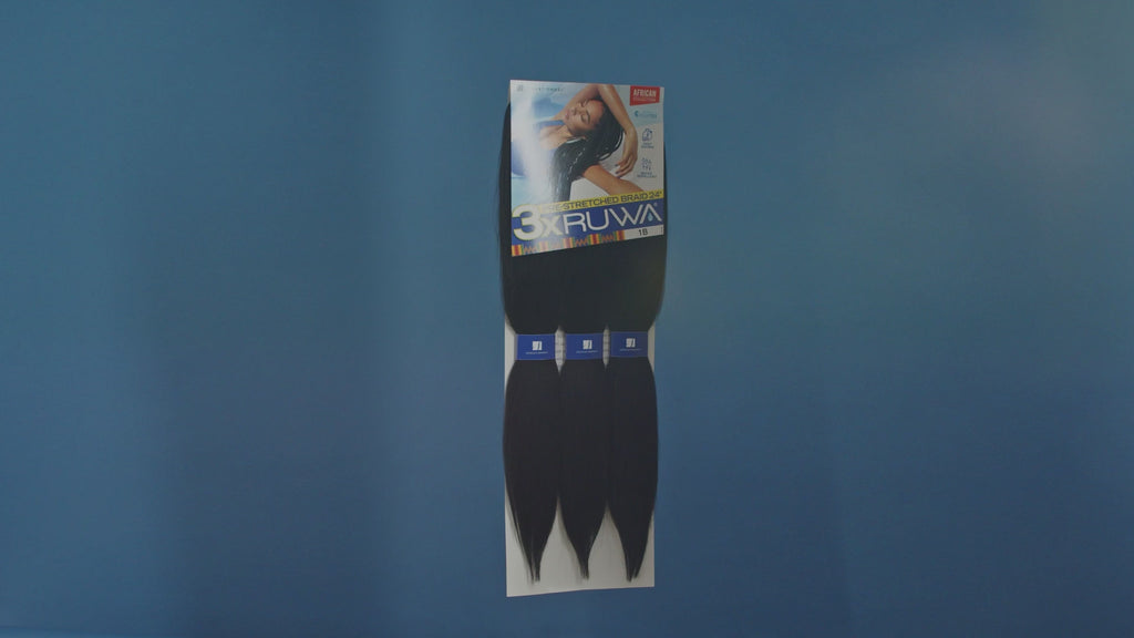 Sensationnel RUWA 3X Bohemian Pre-Stretched Braid 30"