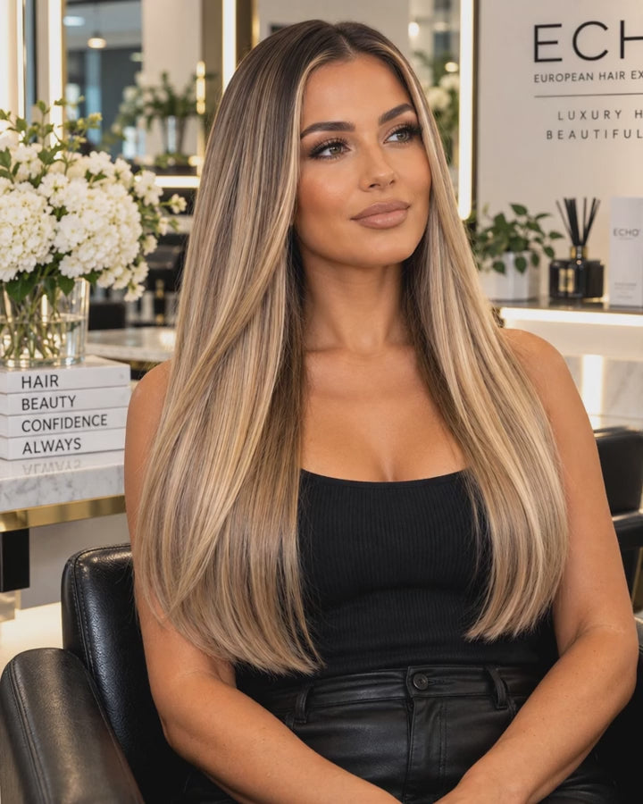 ECHO European Weft Hair Extensions | Long Lengths 20–26 Inch