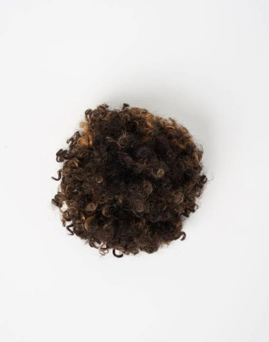 THE FEME COLLECTION - AFRO PUFF SMALL 100% HUMAN HAIR