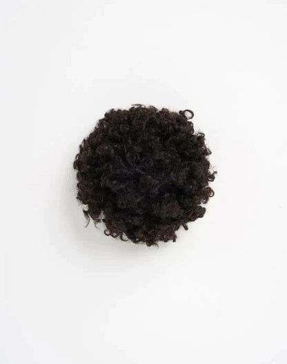 THE FEME COLLECTION - AFRO PUFF LARGE 100% HUMAN HAIR