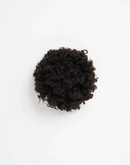 THE FEME COLLECTION - AFRO PUFF MEDIUM 100% HUMAN HAIR