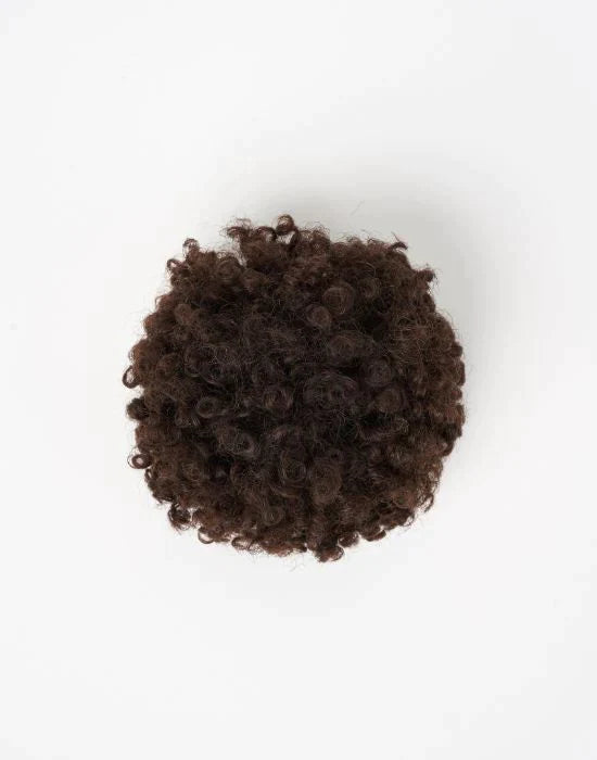 THE FEME COLLECTION - AFRO PUFF MEDIUM 100% HUMAN HAIR