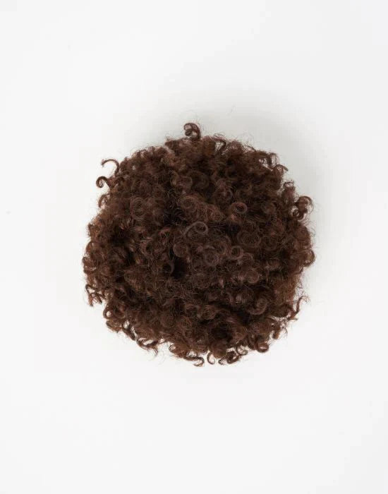 THE FEME COLLECTION - AFRO PUFF MEDIUM 100% HUMAN HAIR