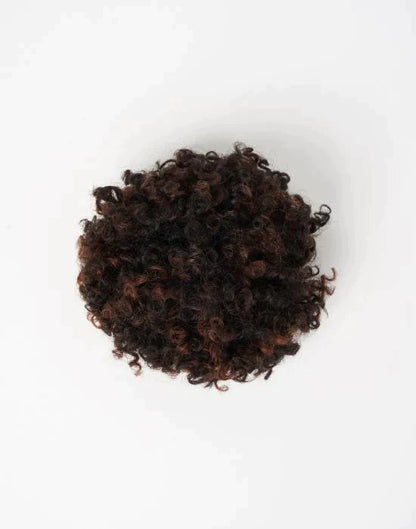 THE FEME COLLECTION - AFRO PUFF LARGE 100% HUMAN HAIR