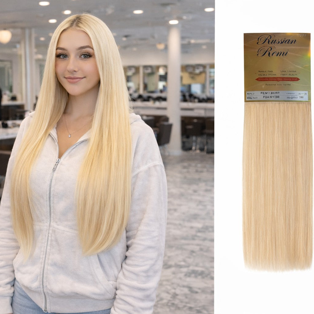 Echo 100% Russian Remy Hair Weft Extensions