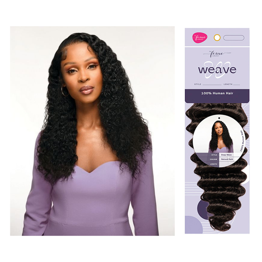 Feme Human Hair Weave Deep Wave 100% Human Hair