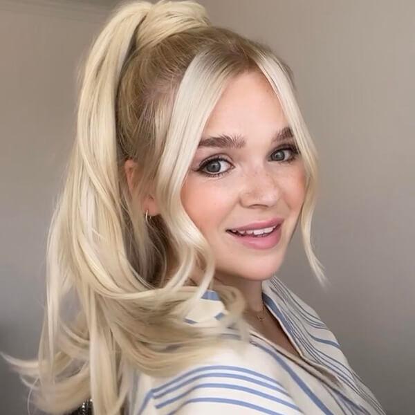 Stranded Fibre Bounce Wrap Ponytail