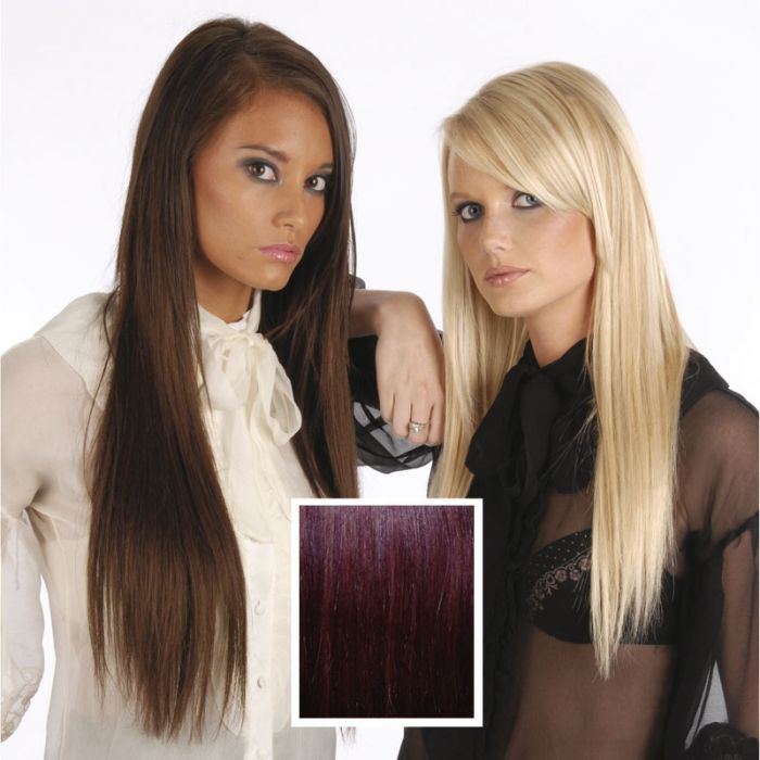 Universal European 100% Human Hair Extensions 105g  14 inch