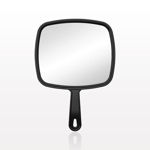 Black Hand Held Mirror