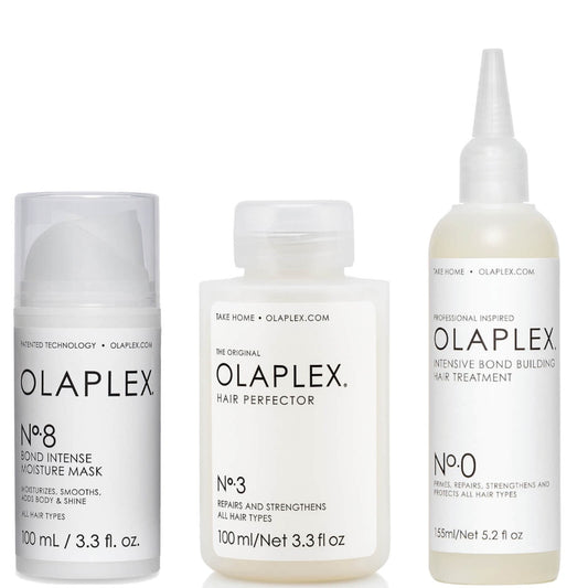 Olaplex No.0 No.3 No.8 Ultimate Repair and Hydration Bundle