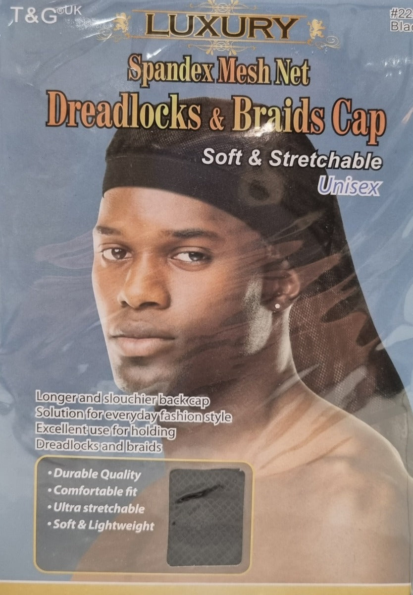 T&G Luxury Spandex Mesh Net Dreadlocks & Braids Cap