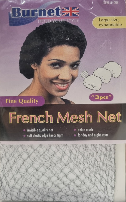 Burnet French Mesh Net 3pcs