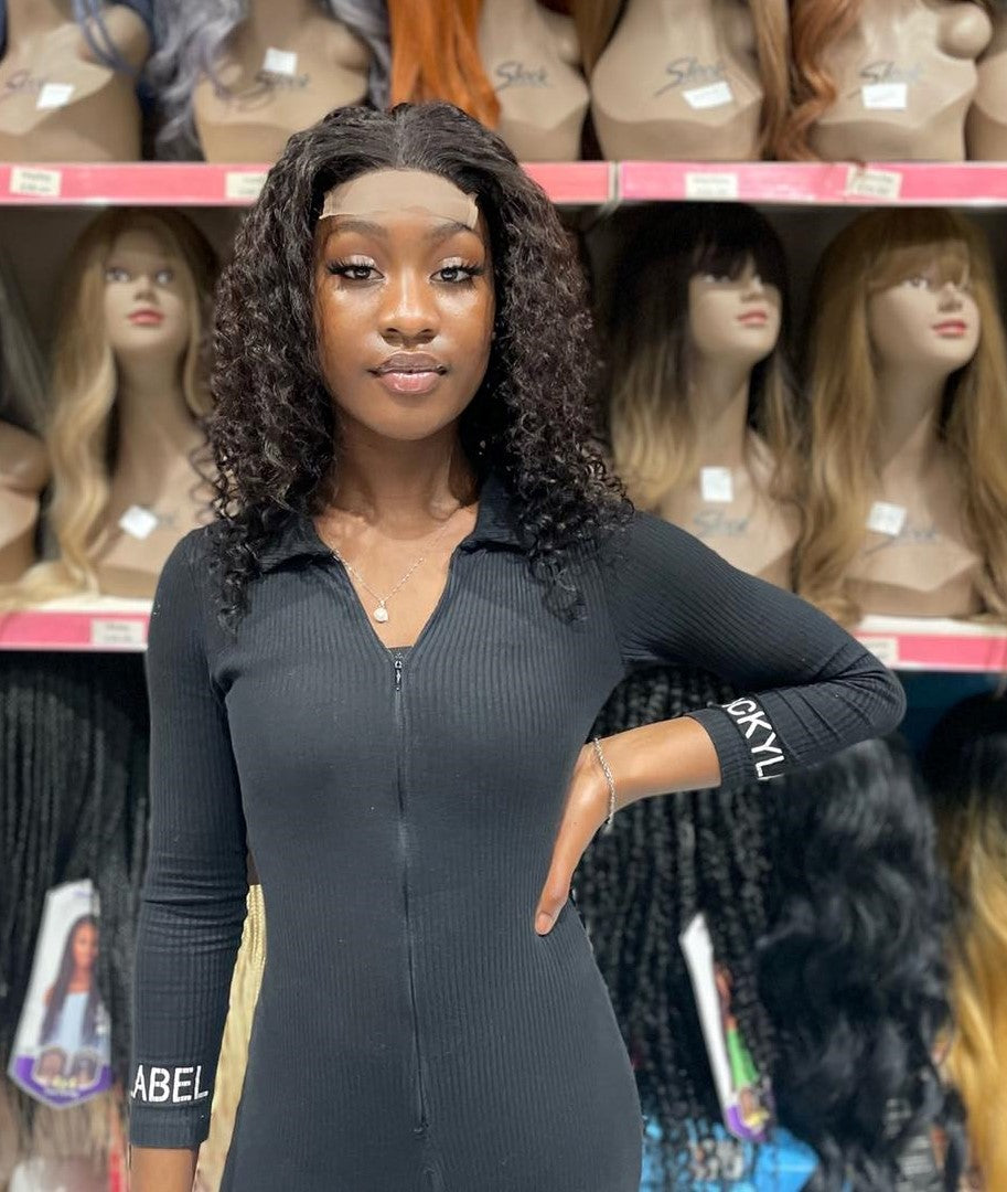 Echo Collection 13x4 Lace Front Natural Deep Wave Wig