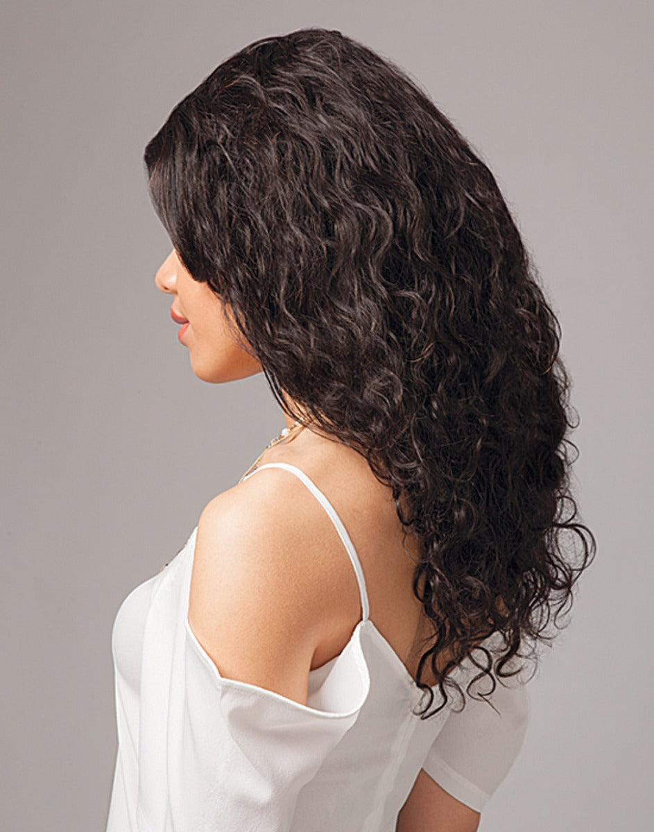 Sensationnel Bare & Natural Remi Brazilian Natural Curly Lace Wig