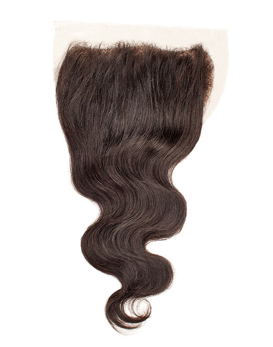 Sensationnel Bare Natural Brazilian Silk Closure 7x4 Body