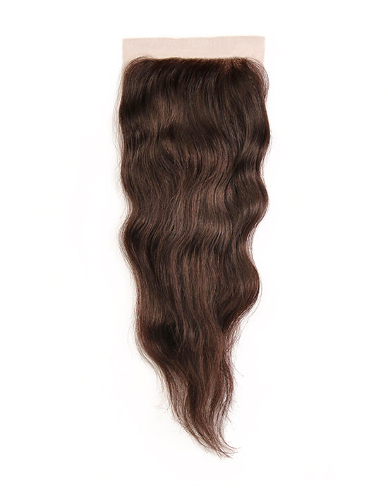 Feme 4x4 Lace Parting Closure Natural Wave 12"