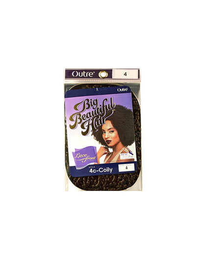 Outre Big Beautiful Hair Synthetic Lace Front Wig 4c-Coily