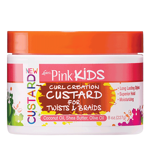 Luster's Pink Kids Curl Creation Custard for Twist & Braids 277g