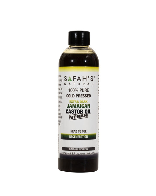 Cold pressed 100% pure Extra Dark Jamaican Black Castor oil