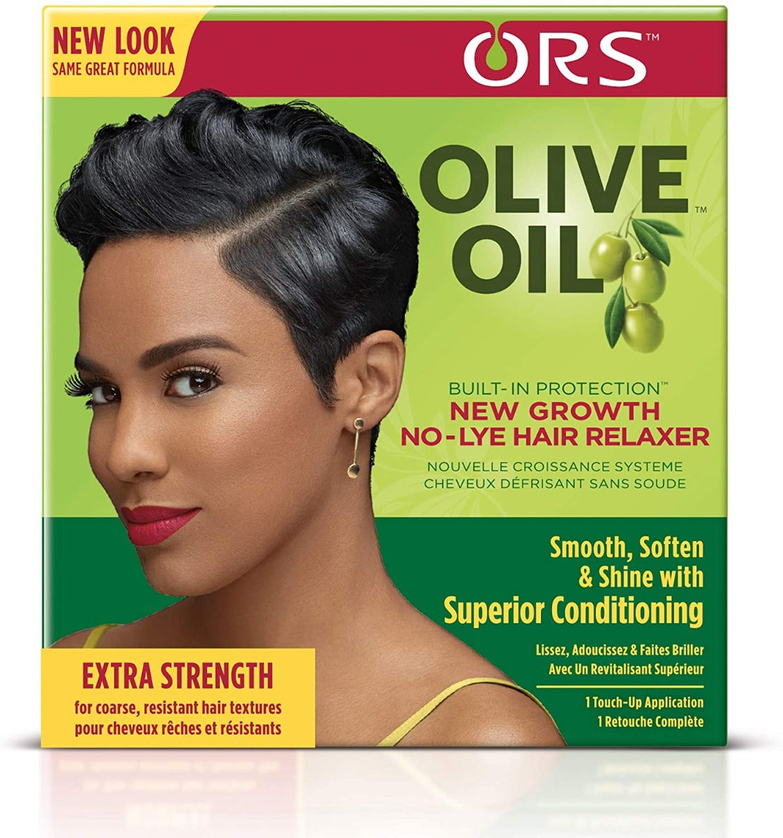 ORS Olive Oil New Growth Relaxer Kit Extra Strength