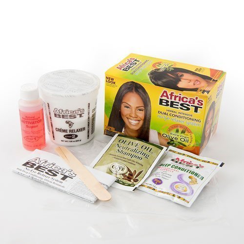 Africa's Best Dual Conditioning No-Lye relaxer System Super