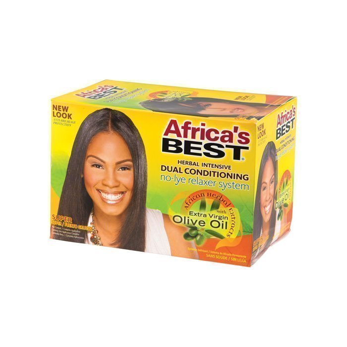 Africa's Best Dual Conditioning No-Lye relaxer System Super