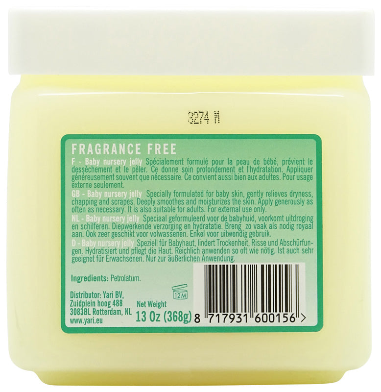 Lala's Baby Vaseline Fragrance Free (white) 368g