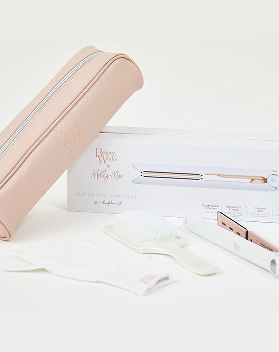 Beauty Works X Molly-Mae Hair Straightener Kit