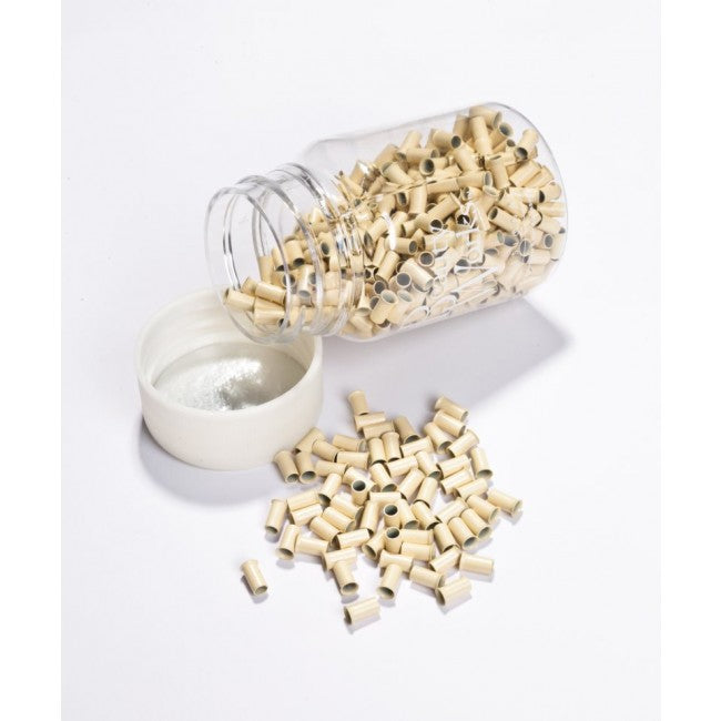 Copper Micro Rings Beauty Works Copper Micro Rings - Blonde 100pcs – Pauls Hair World