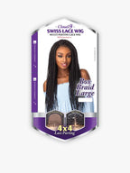 Cloud 9 Swiss Lace 4x4 Box Braid Large Wig
