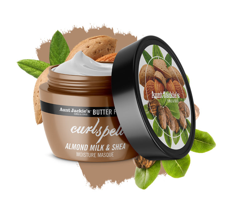 Aunt Jackie's CURL SPELL – Almond Milk and Shea Butter Moisture Masque
