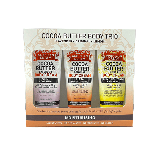 American Dream Cocoa Butter Body Trio
