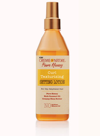 Creme Of Nature Pure Honey Texturising Curl Setting Lotion 355ml