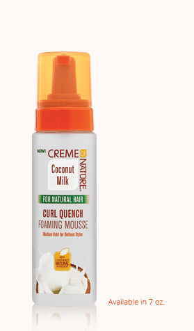 Creme of Nature Coconut Milk Curl Quenching Foaming Mousse 207ml