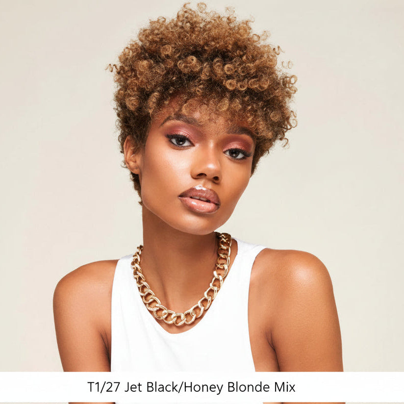 Feme Soft Natural Curl Afro Lace Wig