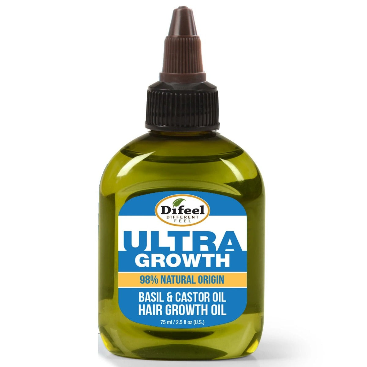 Difeel Ultra Growth Basil & Castor Hair Growth Oil 75ml