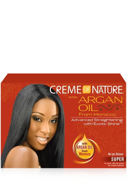 Creme of Nature Argan Oil No-Lye Relaxer Super