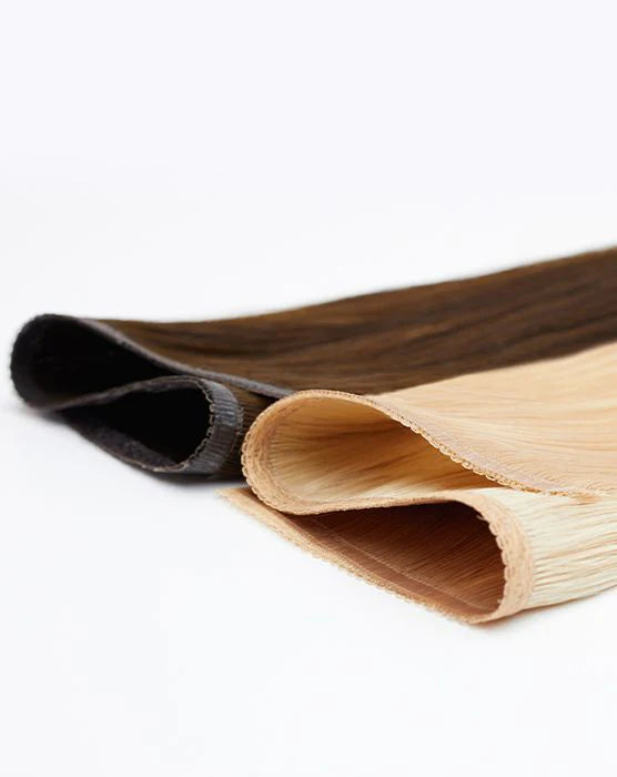 Beauty Works Gold Flat Track Weft - 18 inch