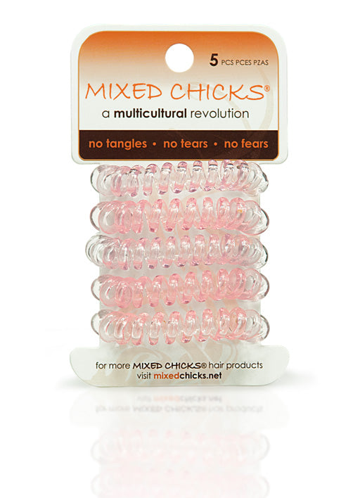 Mixed Chicks Curly Hair Band Light Pink