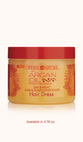 Creme Of Nature Argan Oil Day & Night Hair & Scalp Conditioner Hairdress 135g