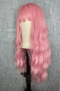 Pink Candy Floss Synthetic Wig
