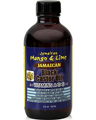 Jamaican Mango & Lime Black Castor Oil Vitamins A, D & E 118ml