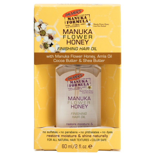 Palmers Manuka Flower Honey Finishing Hair Oil 60ml